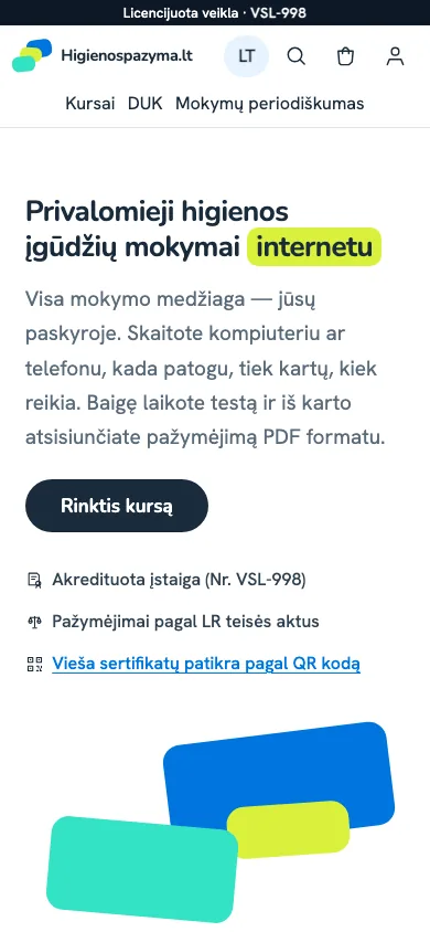 Ta pati pradžia telefone